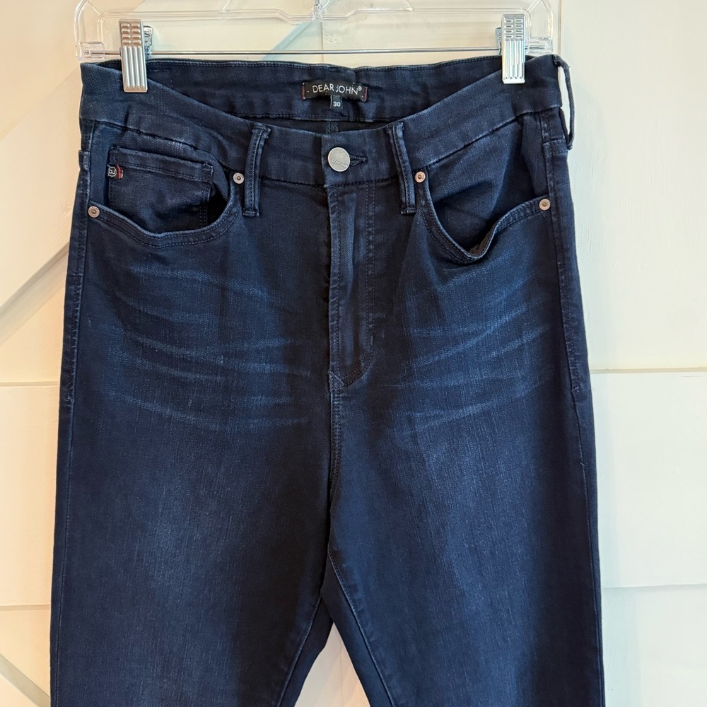 Dear John American Classic Women’s Dark Blue Cotton Blend‎ Skinny Jeans Size 30
